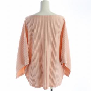 PLEATS PLEASE ISSEY MIYAKE イッセイミヤケ ISSEY MIYAKE カットソー 半袖 ラグラン プリーツ ピンク 3 L PP71-JK752