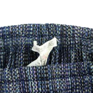 PLEATS PLEASE ISSEY MIYAKE イッセイミヤケ ISSEY MIYAKE イージーパンツ プリーツ 3 L 紺 ネイビー マルチカラー
