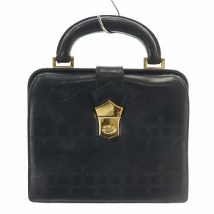 ハンドバッグ オーブロゴ ネイビー