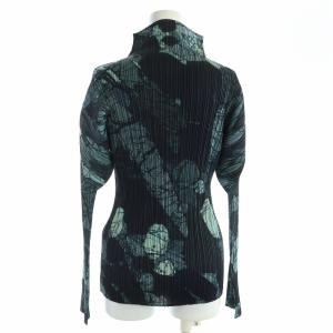 PLEATS PLEASE ISSEY MIYAKE ISSEY MIYAKE カットソー 総柄 3 ネイビー