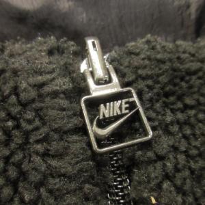 NIKE ビッグスウッシュ リバーシブル ボアジャケット M ブラック BQ6546-011