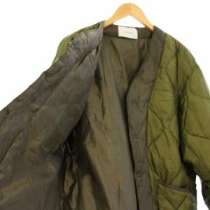 JOHNBULL キルティングジャケット 中綿 アウター L カーキ JM231L13 /TK MT GY18