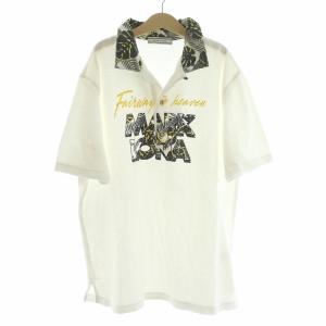 36S スポーツ MARK & LONA マークアンドロナ ベロアポロシャツ