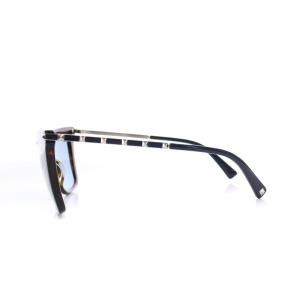 VALENTINO GARAVANI サングラス アイウェア 眼鏡 メガネ ウェリントン スタッズ べっ甲柄 5419 140 青 ブルー 茶