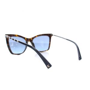 VALENTINO GARAVANI サングラス アイウェア 眼鏡 メガネ ウェリントン スタッズ べっ甲柄 5419 140 青 ブルー 茶