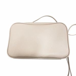 FURLA LILLI XL CROSSBODY POUCH ショルダーバッグ 斜め掛け ロゴ レザー ライトピンク