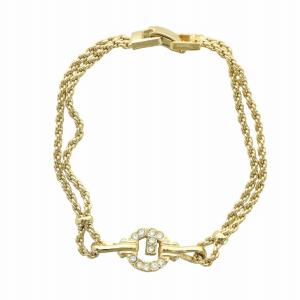 ネックレス アクセサリー ロープチェーン ロゴ ゴールド色 GY11