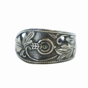 PAUL SMITH 指輪 リング アクセサリー Silver925 ダーツ 矢 総柄 14号 シルバー色 GY18 /MQ