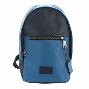 ボディバッグ ショルダーバッグ 斜め掛け レザー ロゴ 青 ブルー 72035 GY18 /MQ