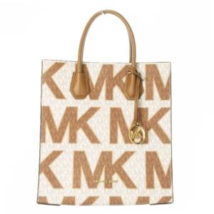 極美品 マイケルコース 2way トートバッグ ロゴ型押し ゴールド金具 南京錠 Michael Kors マイケルコース ロゴ トートバッグ レザー