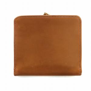 COACH オールドコーチ 二つ折り財布 ウォレット レザー がま口 ロゴ 茶 ブラウン GY18 /MQ