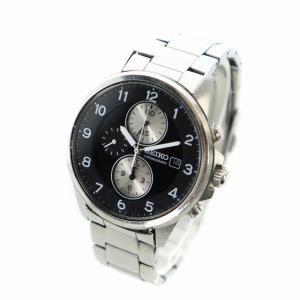 SEIKO 腕時計 ウォッチ クォーツ クロノグラフ カレンダー付き ロゴ シルバー色 7T92-0LF0 GY18
