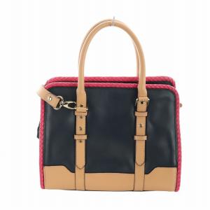 GHERARDINI ハンドバッグ ショルダー タグ付き 2WAY レザー ロゴ マルチカラー GY18 /MQ