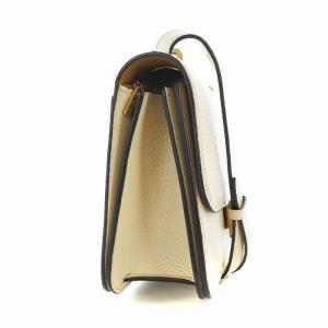 COACH アリー ショルダーバッグ 斜め掛け ゴールド金具 レザー ロゴ アイボリー 3928 GY18 /MQ