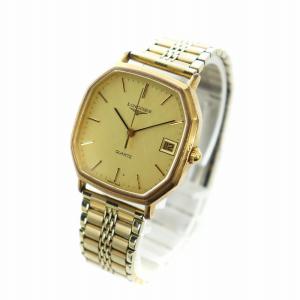 Longines オクタゴン 腕時計 クォーツ デイト カレンダー付き 八角形