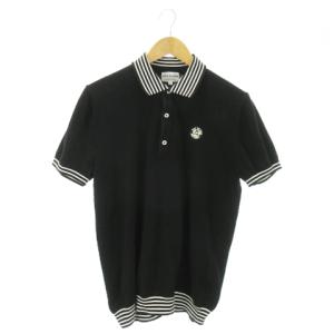 ジャックバニー JACK BUNNY ポロシャツ 半袖 ストレッチ ボーダー ロゴ スポーツ ゴルフ 6