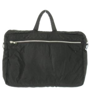 PORTER 吉田カバン TANKER タンカー ブリーフケース ビジネスバッグ ナイロン ロゴ 黒 ブラック /AO13