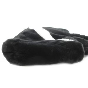 NIKE NSW Faux Fur Tote ブラック FB3050