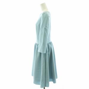FOXEY NEW YORK ドレス ウィンターワンダー ワンピース 40 ブルー 39842