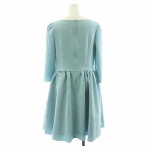 FOXEY NEW YORK ドレス ウィンターワンダー ワンピース 40 ブルー 39842