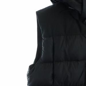 CANADA GOOSE ダウンベスト ジップアップ L ブラック 3204M