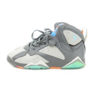 AIR JORDAN 7 RETRO BG スニーカー 24.5cm グレー