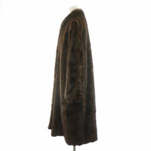SAGA MINK 金サガ 金SAGA ファーコート 毛皮コート ミンク ロング ティペット付き 大きいサイズ 13 XL