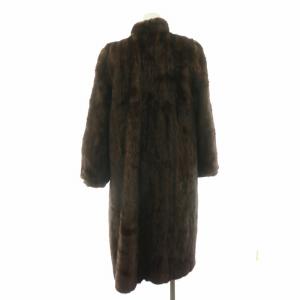 SAGA MINK 金サガ 金SAGA ファーコート 毛皮コート ミンク ロング ティペット付き 大きいサイズ 13 XL