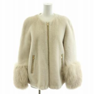 GRACE CONTINENTAL ムートンフォックスブルゾン