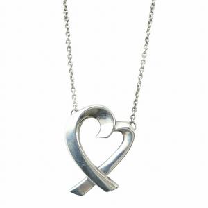 【美品】Tiffany & Co オープンハート フープ ピアス SV925 imgrc0097223091.jpg