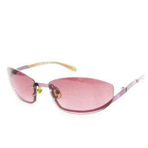 agnes b. サングラス アイウェア アンダーリム ハーフリム ロゴ パープルレンズ 紫 パープル L778 /AH4