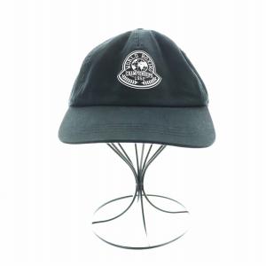 MONCLER バックロゴパッチ キャップ 帽子 野球帽 ワッペン 黒 ブラック I20913B00037 GY18 /MQ