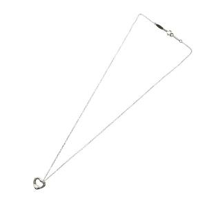 TIFFANY&Co. オープンハート ネックレス アクセサリー ペンダント ロゴ Silver925 シルバー色 GY18 /MQ