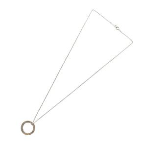 TIFFANY&Co. 1837 サークルペンダント ネックレス アクセサリー リング Silver925刻印 ロゴ シルバー色