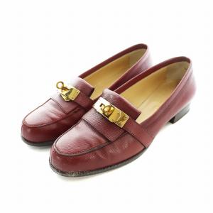 ケリー ローファー 36 レッド