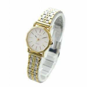 ORIENT シャンドール chandor 腕時計 ウォッチ クォーツ 白文字盤 ロゴ ゴールド色 シルバー色 H.P.