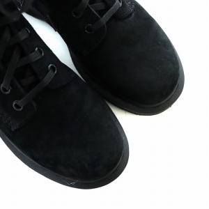Dr.Martens モノ MONO soft buck ショートブーツ 8ホール スエード レザー UK4 23cm 黒 ブラック