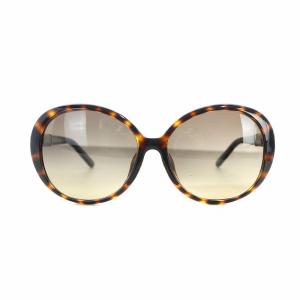 サングラス 眼鏡 めがね ロゴ べっ甲柄 グラデーション 5915-135 茶 ブラウン CE698SA