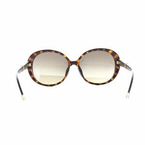 Chloe サングラス 眼鏡 めがね ロゴ べっ甲柄 グラデーション 5915-135 茶 ブラウン CE698SA