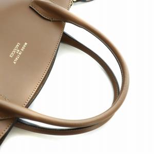 IACUCCI ベラール トートバッグ ショルダー 2WAY レザー ロゴ 茶 ブラウン GY18 /MQ