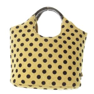 kate spade new york PILGRIM HILL TATE トートバッグ ハンドバッグ フェルト ドット リボン ベージュ PXRU3760