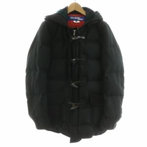COMME des GARCONS ダウン ダッフル コート トグルボタン M ブラック