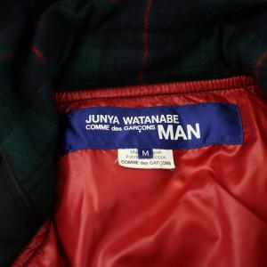 JUNYA WATANABE MAN COMME des GARCONS ダウン ダッフル コート トグルボタン M ブラック
