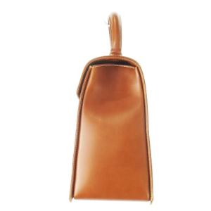 VALENTINO GARAVANI ハンドバッグ 2way ショルダーバッグ レザー 本革 ロゴ ロック 茶 ブラウン /CK4 GY18