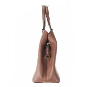 kate spade new york ジャクソン ハンドバッグ 2way ショルダーバッグ レザー 革 配色 バイカラー ロゴ 茶 ブラウン