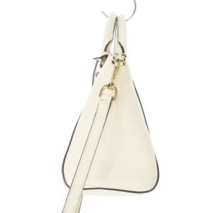 MICHAEL KORS シアラ ハンドバッグ ショルダーバッグ 2way PVC レザー ロゴ 白 オフホワイト /AH7 GY17