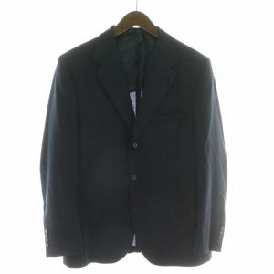 テーラードジャケット ウール 52 ネイビー