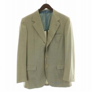 PALATINO テーラードジャケット ブレザー 3B 背抜き サイドベンツ ウール 50 L ベージュ