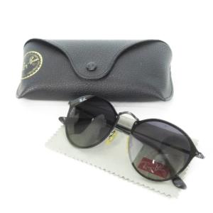 Ray-Ban Blaze Round サングラス 眼鏡 リムレス ラウンド グラデーションミラーレンズ ケース付き ロゴ