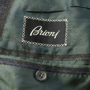 BRIONI PALATINO テーラードジャケット ウール ストライプ 50
